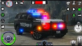 محاكاة سيارات شرطة بحث عن مجرم في جميع انحاء المدينة لاتنسوا اشتراك في قناة screenshot 3