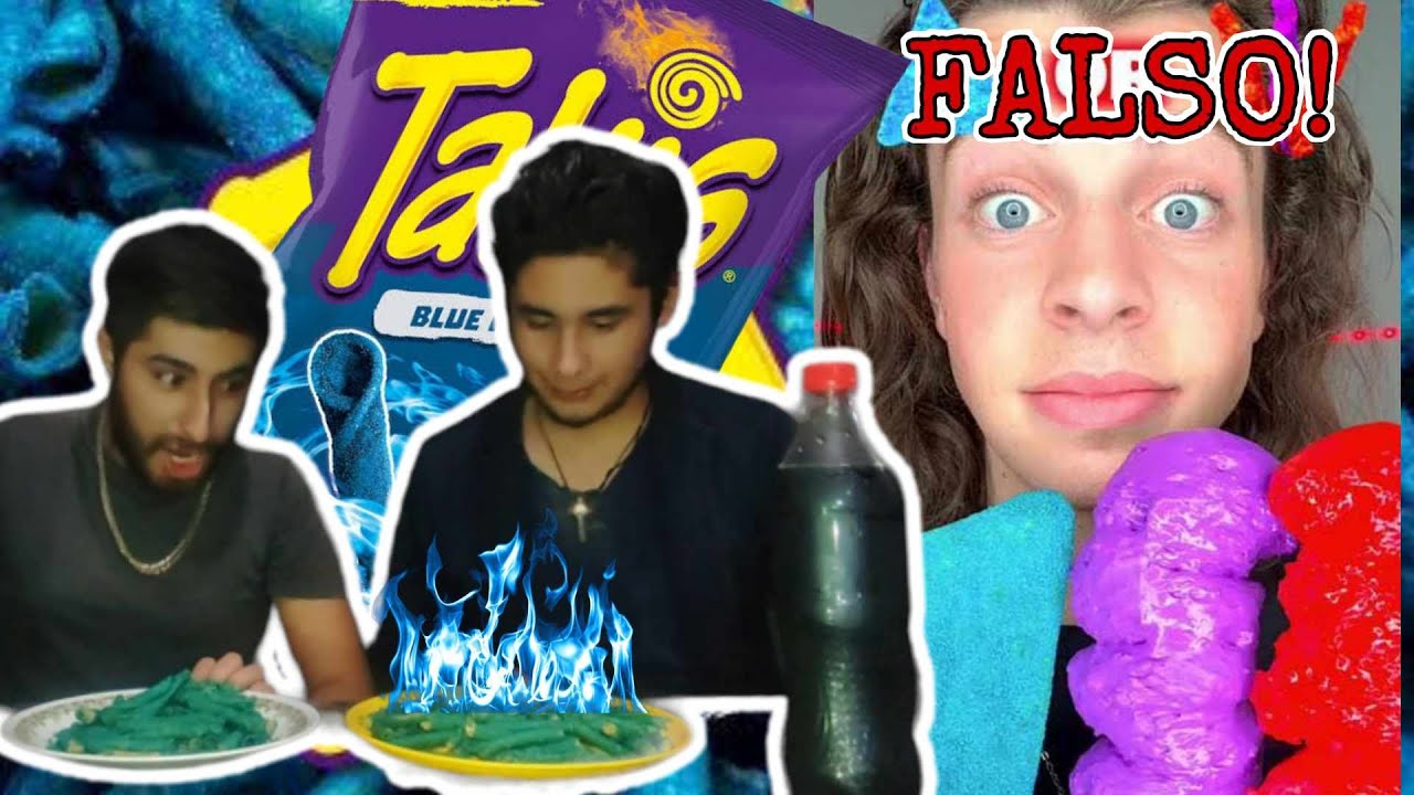 Spicy Blue Takis Challenge Reto Picante De Las Takis Azules Alex Y 
