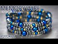 Memory Wire Hematite Beaded Bracelet Tutorial