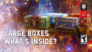Opening 75 Additional Holiday Loot Boxes - World of Tanks