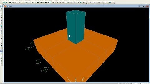 Design Single Footing using SAP2000