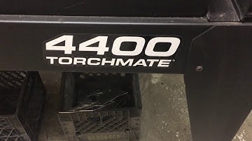 Torchmate 4400 Plasma Table  -Love