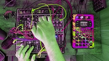 Eurorack Modular + SP404 MK2 Jam (Techno, Dubstep, DnB, Jungle)