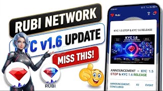 Rubi Network Kyc Verification Method. Rubi Network new update.
