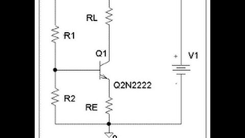 BJT POLARIZACIÓN POR  DIVISOR DE VOLTAJE  EN LA BASE