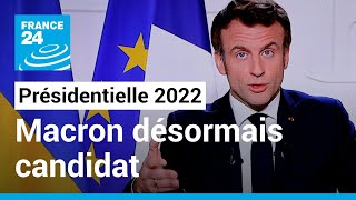 Présidentielle 2022 : 12 candidats sur la ligne de départ • FRANCE 24