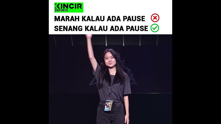Cuma di MPL Malaysia, kalau game pause penonton enggak kecewa :) via : MPL Malaysia/ youtube