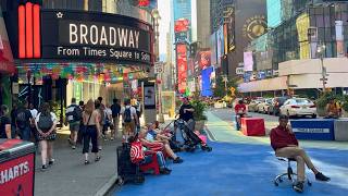 See Broadway Come Alive: Times Square to SoHo | NYC Real-Time Walk 4K