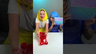 Giant Vs Tiny Gummy Bears Blind Food Challenge Madness