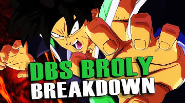 DBS Broly Moves - Character Breakdown | Dragon Ball FighterZ