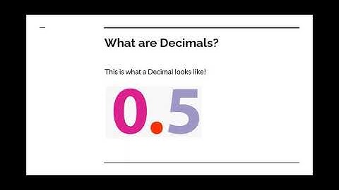Math: Lesson 1: Adding and Subtracting Decimals  | Make It Easy | Our Study Corner