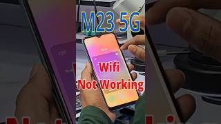 SAMSUNG M23/A23/F23 Wifi Not Working  [ Restaring Problem ] #shorts #short #youtubeshorts #youtube