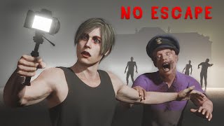 Leon&#39;s Vlog  *THE DANGEROUS ZOMBIE CITY*  in The World ( Racoon City )