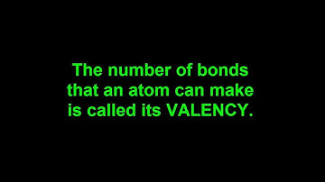 Oxygen, Nitrogen & Carbon and Covalent Chemical Bonds