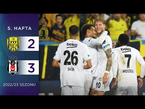 MKE Ankaragücü (2-3) Beşiktaş | 5. Hafta - 2022/23