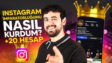 INSTAGRAM IMPARATORLUĞUMU NASIL KURDUM? (AYNI ANDA 20 BÜYÜK SAYFA YÖNETMEK!) -Başımdan Geçenler