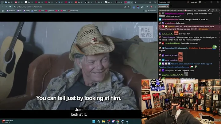 Hasanabi Reacts: Russell Bentley — The Texan Who Joined Pro-Russia Forces 🇷🇺🧢