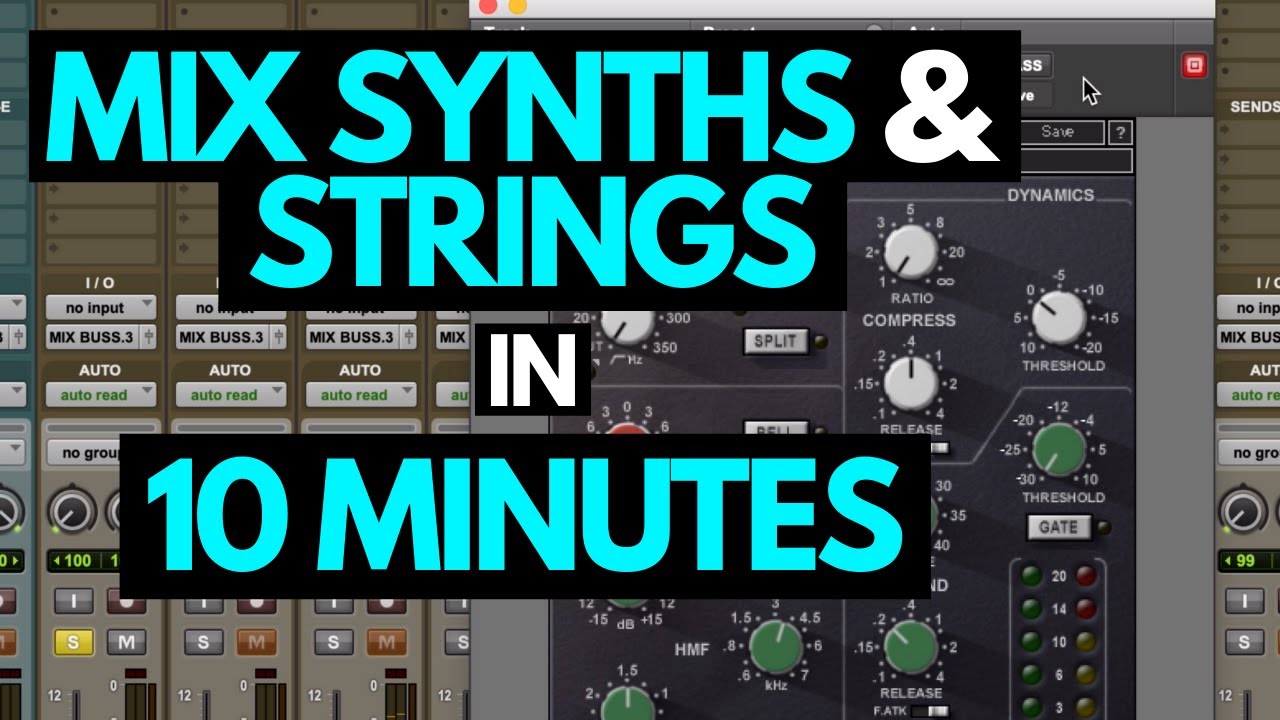 Mix Synths & Strings In 10 Minutes - RecordingRevolution.com - YouTube