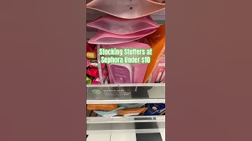 Stocking Stuffers at Sephora Under $10 #christmas #stocking #presents