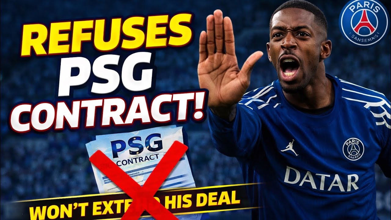 Why Dembélé Is Refusing PSG’s Contract Extension 👀