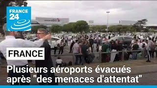 France : plusieurs aéroports évacués après 