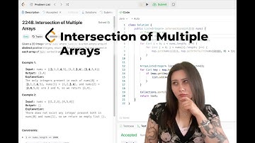Intersection of Multiple Arrays LeetCode - Java