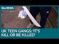 Machete-wielding teen on gang life: 'It's either kill or be killed' | ITV News