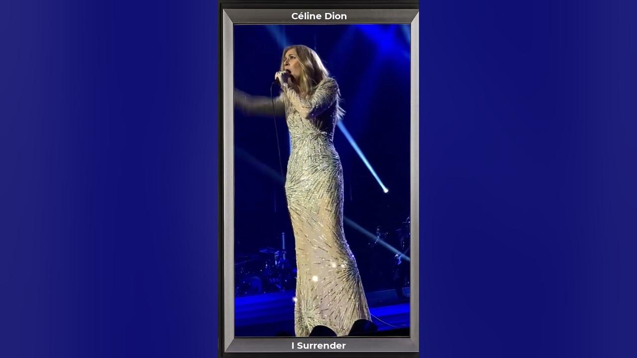 Celine Dion  🙌🏼  I Surrender (Right Here, Right Now)