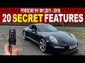 Top 20 Porsche 991 hidden features, tricks & Secrets