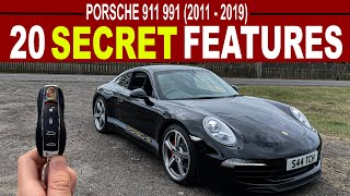 Top 20 Porsche 991 hidden features, tricks \& Secrets