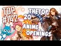 The Top 20 Anime Openings | 12 de Mayo 2017 | Top # 142