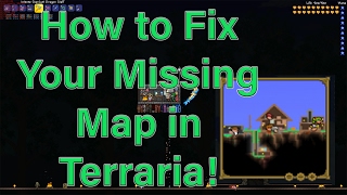 Terraria How to Fix a Missing Map screenshot 5
