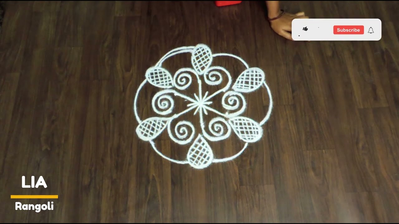 Easy & Simple Kolam / Daily Rangoli / Mugulu / Rangavali / Mandana / Alpana/ Jhoti/ Chita