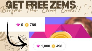 How to earn zems in the easiest way!! Get free zems before it finish!! link in the description!!