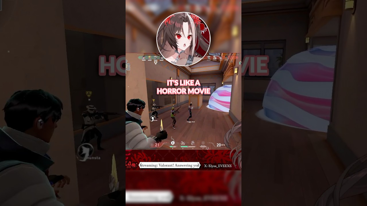 Valorant is Jumpscare Central 🥲 #vtuber #vtuberen #vtubers #vtuberclips #vtubermemes #vtuberclip