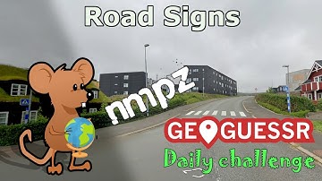 Geoguessr Daily Challenge - NMPZ - These Pedestrian Crossing Signs Looked A Bit Unusual To Me