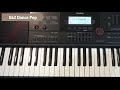 Casio CT-X3000 Rhythm Demo