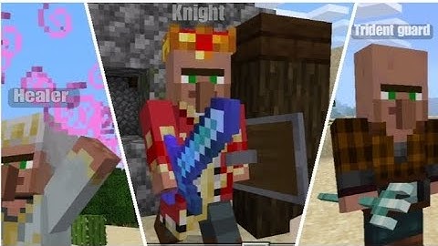 Guard Villager Mod Minecraft |link in 🔗 description|with installation step.