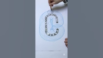 Amazing spirograph art video #spirographdesignpattern #spiroart #art #spirographdrawing #satisfying