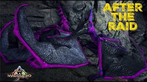 AFTER the RAID.. inside our Cave Base on Valguero | OTH | PVP | Small Tribes 114 | Ark Survival