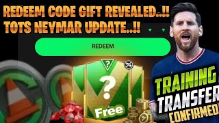 FREE PLAYERS PACK REDEEM CODE💯ഇത്പോലെ ചെയ്തു നോക്ക്..!!TRAINING TRANSFER IN EAFCMOBILE