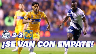 PUEBLA Y TIGRES CON EMPATE LIGA MX CUARTOS DE FINAL APERTURA 2023 - EN ZONA FUT