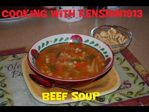 Cooking with Kenshin1913: Beef Soup
