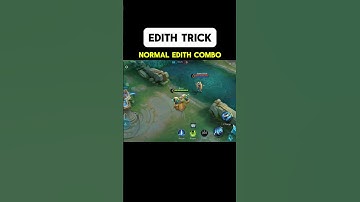 Edith Trick Tutorial by blizz . #mlbb #mobilelegends  #tutorial #mlbbshorts #shorts @Blizzmlbb#moba