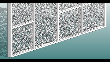 Revit Tutorial (Day 107) - Parametric Perforated Curtain Panel Exercise