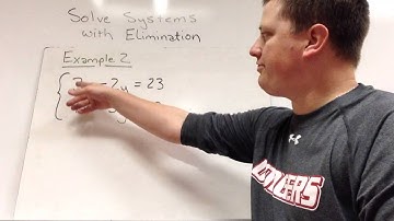 Unit 4 Video 3 - Solve Systems with Elimination