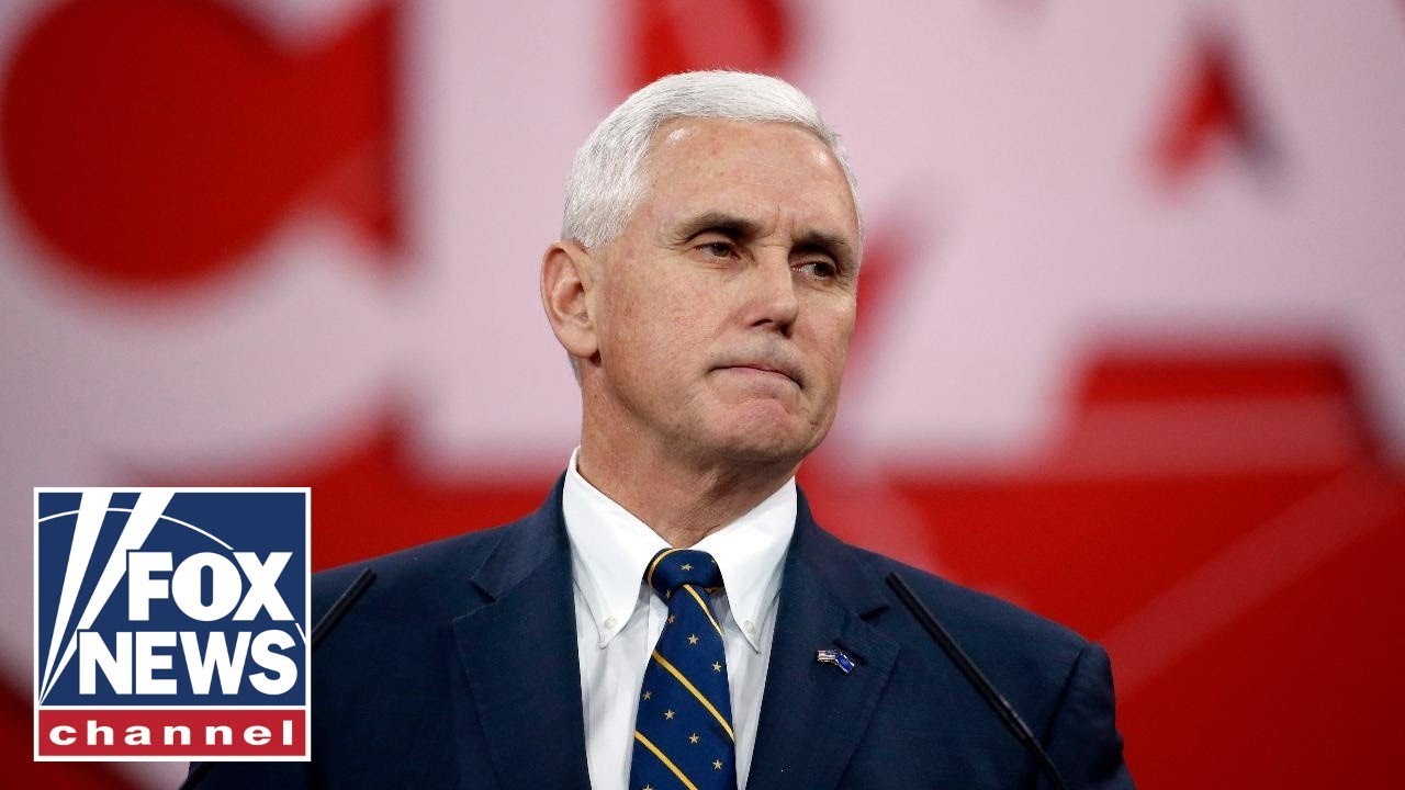 Pence takes shots at 2024 competitors: Trump ‘imitators’