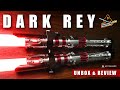 Dark rey lightsaber unboxing  review from artsabers