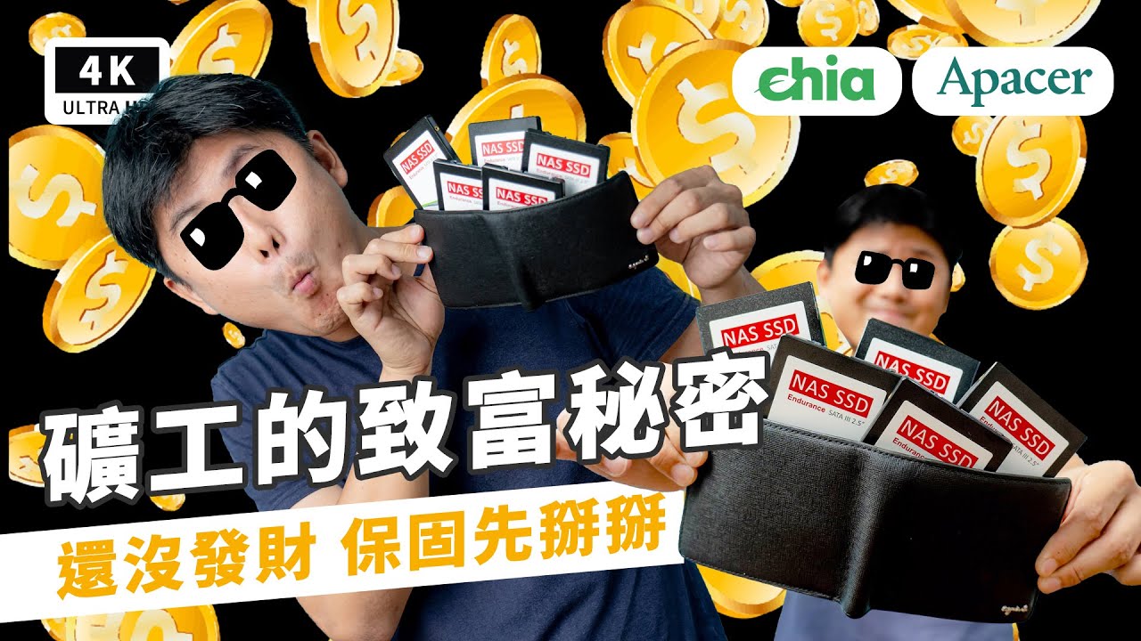 Ssd 固態硬碟怎麼買 Apacer 宇瞻科技nas Ssd 固態硬碟開箱評測 Ssd 加速優化奇亞幣chia 揭秘 實測tbw Qnap Ts H973ax Nas Chia 科技狗