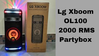 LG OL100 2000W RMS Partybox